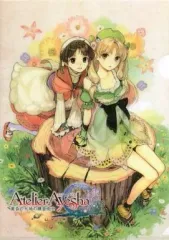 【中古】クリアファイル アーシャ＆ニオ A4クリアファイル ｢PS3ソフト アーシャのアトリエ～黄昏の大地の錬金術師～｣ ゲオ購入特典