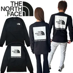 ザ ノースフェイス The North Face 長袖 Tシャツ ロンT NF0A4762 ボックス NSE ボックスロゴ バックロゴ プリントロゴ ブラック THE NORTH FACE L/S BOX NSE TEE 新品 未使用品 正規品 タグ付き