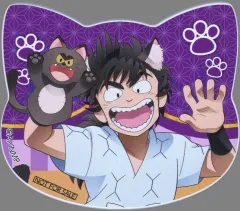 【中古】バッジ・ビンズ 浜守一郎 ねこ型マグネットバッジ 「劇場版 忍たま乱太郎 ドクタケ忍者隊最強の軍師 in ナンジャタウン 開幕!“忍”形劇の段」 ミニゲーム 忍たまスクラッチ S賞