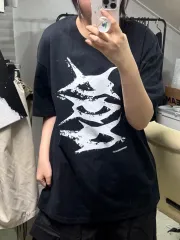 オシャレ プリンティング 半袖T