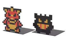 ポケットモンスター 金・銀 ブックエンド2個セット ゲームドット 2種セット ブックエンド2個セット ゲームドット ゲンガーセット ｜【公式