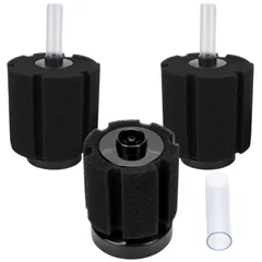 Quikaboo スポンジフィルター ろ過 投げ込み式フィルター 水質改善 稚魚 濾過 ろ過器 水流循環 淡水 海水 水槽 ろ過装置 アクアリウム用 