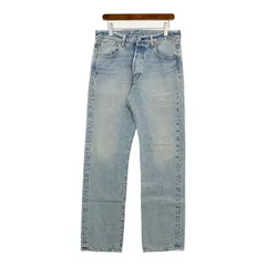 リーバイス LEVI'S 501 93年モデル復刻 ストレート ジーンズ ジーパン デニムパンツ Gパン メンズ W33 L32 インディゴ ズボン DM15509■