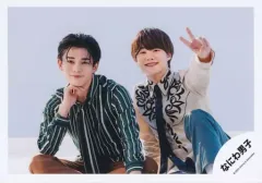 【中古】生写真(ジャニーズ) なにわ男子/長尾謙杜・大橋和也/横型・膝上/シングル「Make Up Day / Missing」MV＆ジャケ写オフショット/公式生写真