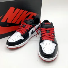 NIKE ナイキ スニーカー AIR JORDAN 1 RETRO LOW OG CZ0790-106 ローカット シューズ メンズ 27cm ホワイト ブラック レッド 靴 B14885◆
