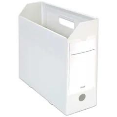 【 新品 未開封 】   プラス PPボックスファイル＋ A4E WH FL-125BF 未使用 送料無料