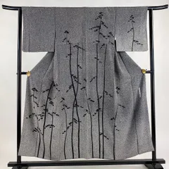 お値下げ　川村久太郎 黒 絽縮緬 唐草紋様 訪問着 新品未使用 楽天市場】【新古品】 結城紬 袷 着物 二代目 川村久太郎 染め柄