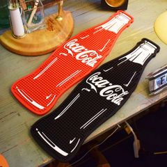 コカコーラ バーマット Coca-Cola BAR アメリカン雑貨 ガレージ コースター バーテンダー ラバー キッチン インテリア