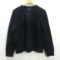 G■ディーゼル/DIESEL スウェットシャツ/トレーナー【S】黒/men's/86【中古】■