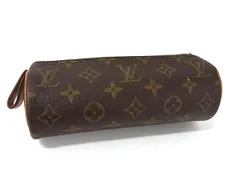 【美品】 LOUIS VUITTON レザー ペンケース ポーチ エピ ブラウン 美品】 LOUIS VUITTON レザー ペンケース ポーチ エピ ブラウン