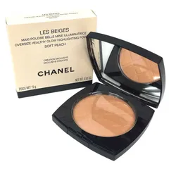 シャネル CHANEL  レ ベージュ マキシ プードゥル ベル ミン ソフト ピーチ フェイスパウダー 未使用 aq10905