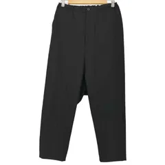 新品未使用タグ付き　Ground Y グラウンドワイ　ブラック サルエルパンツ Ground Y Yohji Yamamoto グラウンドワイ ヨウジヤマモト SMOOTH