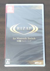 20.Nintendo Switchソフト【RIZAP for Nintendo Switch ～体感♪リズムトレーニング～】※未開封
