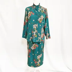 【極美品】詩仙堂　セットアップ　上下セット　ちりめん 詩仙堂 ちりめんの服 セットアップの通販 by ハッピー's shop