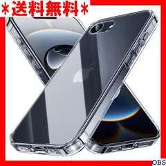 ☆人気商品☆_N005 NIMASO iPhone 16e 用 クリア ケース 透明 背面 強化ガラス 9H硬度 米軍MIL規格 SGS認証 傷つけ防止 薄型 バンパー 黄変防止 ワイヤレス充電対応 ストラップホール付き アイフォン 16 24L1559 32