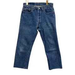 リーバイス デニム 501 90年代  USA製 ボタン裏520 インディゴ メンズ サイズ W34 L32 LEVI’S 【AFB48】