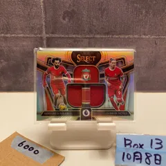 2023-24 Panini Select Mohamed Salah / Darwin Nunez Liverpool FC Dual ジャージ Memorabilia Prizm カード