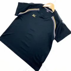 MIZUNO Tシャツ メンズ S～Mブラック 半袖 プラシャツ シンプル スポーツウェア 黒 胸ロゴ ミズノ ■DC83