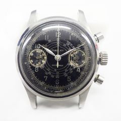GALLET ギャレット クロノグラフ  スネイルタキメーター アンティーク フェイスのみ 手巻き 腕時計 ステンレス シルバー メンズ【中古】【送料無料】