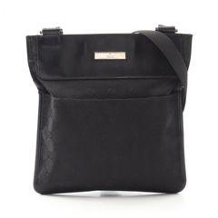 専用　GUCCI ブラックレザー ショルダーバッグ 中古・古着通販】GUCCI (グッチ) レザーショルダーバッグ