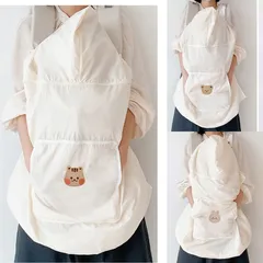 レインケープ レインカバー ベビーカー 抱っこ紐 うさぎ刺繍 雨よけ ベビー お出掛け