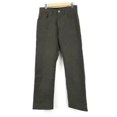 PPFM★ウール起毛/カジュアルパンツ【メンズM/股下81cm/ウール/カーキ/khaki】ズボン/ボトムス/Pants/Trouser◆BJ032-e