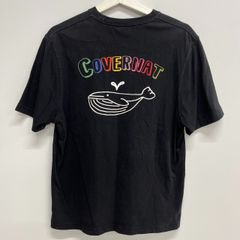 COVERNAT カバーナット  プリント Tシャツ 韓国サイズM(日本サイズL相当) 黒