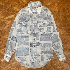 ヴィンテージ Wrangler 総柄 ウェスタンシャツ 長袖 ラングラー ビンテージ VINTAGE ユーズド USED 古着