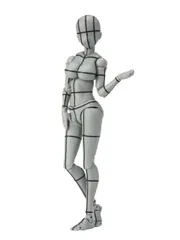S.H.Figuarts ボディちゃん -矢吹健太朗- Edition ワイヤーフレーム (Gray Color Ver.)
