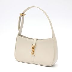 サンローラン / SAINT LAURENT　ル サンカセット / LE 5 a 7 ホーボーバッグ / ショルダーバッグ　657228　スムースレザー　ブラン ヴィンテージ(アイボリー系) 【中古】 商品番号 S-158146