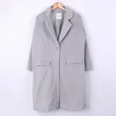テチチ テラス チェスターコート ロングコート アウター レディース ﾌﾘｰサイズ グレー Te chichi TERRASSE 【中古】