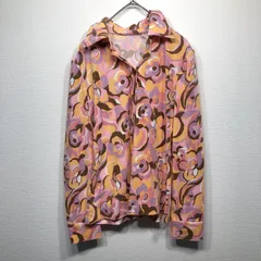 CERCHIO セルッチオ シャツ カラフル マーブル柄 トップス M