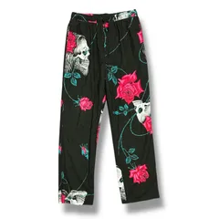 2014AW ヨウジヤマモト オム スカルローズパンツ yohji YOHJI YAMAMOTO POUR HOMME LIMITED Scull&Rose 9.22 drop