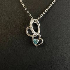 4℃ ネックレス ANA 機内販売限定 Airy Heart  シルバー × キュービックジルコニア