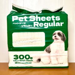 サノテック ペットシーツ レギュラー 300枚 薄型 お得用 犬用 トイレシート 消臭 吸収力抜群！