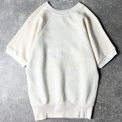 デッドストック 70s 80s Healthknit 2トーン 切替 半袖 スウェット トレーナー M / 70年代 80年代 アメリカ製 ビンテージ ヘルスニット NOS