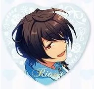 あんスタ　中国　偶像梦幻祭　誓約ハート缶バッジ　朔間 凛月