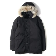 美品 CANADA GOOSE カナダグース EDIFICE 別注 ダウン サイズ:S ファー フード付き ハケメ ダウン コート CRESTON 3481JMB R ジャケット BLACK LABEL ブラックレーベル ブラック 黒 アウター【メンズ】のサムネイル