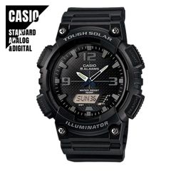 【即納】CASIO STANDARD カシオ スタンダード アナデジ タフソーラー 電池不要 ブラック AQ-S810W-1A2 腕時計 メンズ