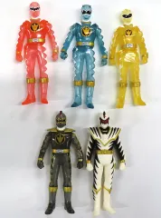 【中古】食玩 トレーディングフィギュア プレイヒーロー アバレまくりフィギュア5体セット 「爆竜戦隊アバレンジャー」 てれびくん応募者全員サービス