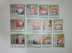 プレシャスメモリーズ　五等分の花嫁 銀箔押しサインカード　5枚セット 2025年最新】プレシャスカード 五等分の花嫁の人気アイテム