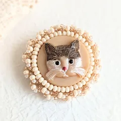 2024年最新】猫のビーズ手刺繍アクセサリーの人気アイテム - メルカリ