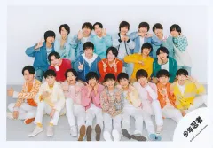 【中古】生写真(ジャニーズ) 少年忍者/集合(22人)/横型・全身/少年忍者 ISLAND TV プロフィール写真撮影オフショット 第1弾/公式生写真