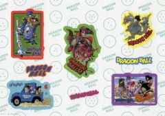 [중고] 스티커 스티커 집합 (기승 / 무인 & Z) 다이 컷 스티커 [이치 반 쿠지 드래곤 볼 DRAGONBALL SNAP COLLECTION] H상