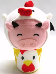 【中古】ぬいぐるみ トン なりきり!からあげクンぬいぐるみ 「魔界の主役は我々だ!」 Loppi＆HMV限定
