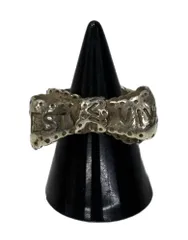 ヴィヴィアン・ウエストウッド Vivienne Westwood リボンリング 14~15号 レディースジュエリー・アクセサリー 指輪・リング シルバー 201goods-535