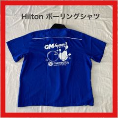 Hilton　ヒルトン　ボーリングシャツ　ボウリングシャツ　開襟シャツ　シャツ　　カットソー　半袖　アメカジ　ストリート　2XL