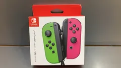 ☆未使用品☆ SWITCH Joy-Con (L) ネオングリーン/(R)ネオンピンク　HAC-A-JAFAA