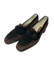 Z1546 BALLY バリー　パンプス　スエード　シューキーパー付き　レディース　ブラウン　茶色　サイズ6M