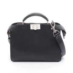 【rklv03】FENDI ピーカブー ISeeU プチ(ダブグレー) Peekaboo ISeeU Petite Cuoio Romano leather Gray | Fendi